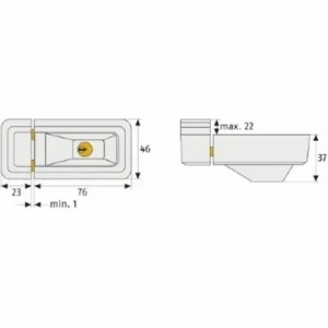 ABUS Zusatzsicherung Fenstersicherung Fensterschloss 3010 W Weiß AL0125 6