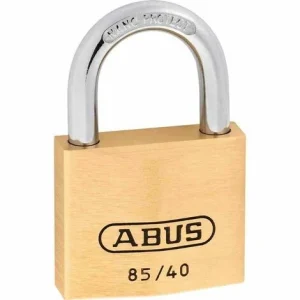 ABUS Messing-Hangschloß Typ 85/40 HB SB Größe: 40 Mm, Bügelstärke: 6 Mm, Bügelhöhe: 40 Mm 9