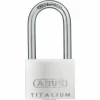 ABUS Vorhängeschloss TITALIUM Serie 64TI/40HB40. Gleichschließend 10