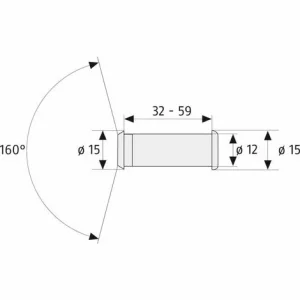 Abus Türspion, 2160 N SB Abus Türspion ABUS Abus Türspion 07631211516756 4003318350320 4003318350320 Abus 350320 6