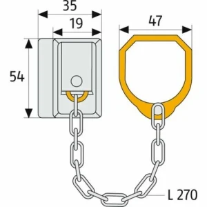 ABUS Türkette SK89 Ausführung: 9